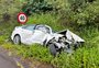 Colisão frontal entre dois carros causa a morte de mulher de 49 anos e deixa três feridos na RS-153