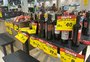 Com prateleiras vazias e oferta de vinho, supermercado Nacional agenda fechamento em shopping