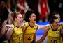 Brasil bate a Turquia e assume a segunda colocação na Liga das Nações feminina de vôlei