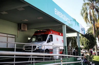 Superlotação e falta de médicos, hospitais de Canoas vivem problemas diariamente. Hospital Nossa Senhora das Graças, em Canoas.Indexador: DF<!-- NICAID(16030090) -->