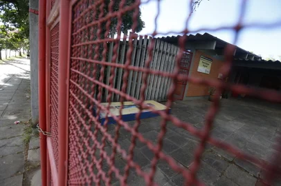 PORTO ALEGRE, RS, BRASIL, 25/02/2021- Volta às aulas Porto Alegre. Na foto -  Escola Elyseu. Foto: Lauro Alves  / Agencia RBS<!-- NICAID(14722233) -->