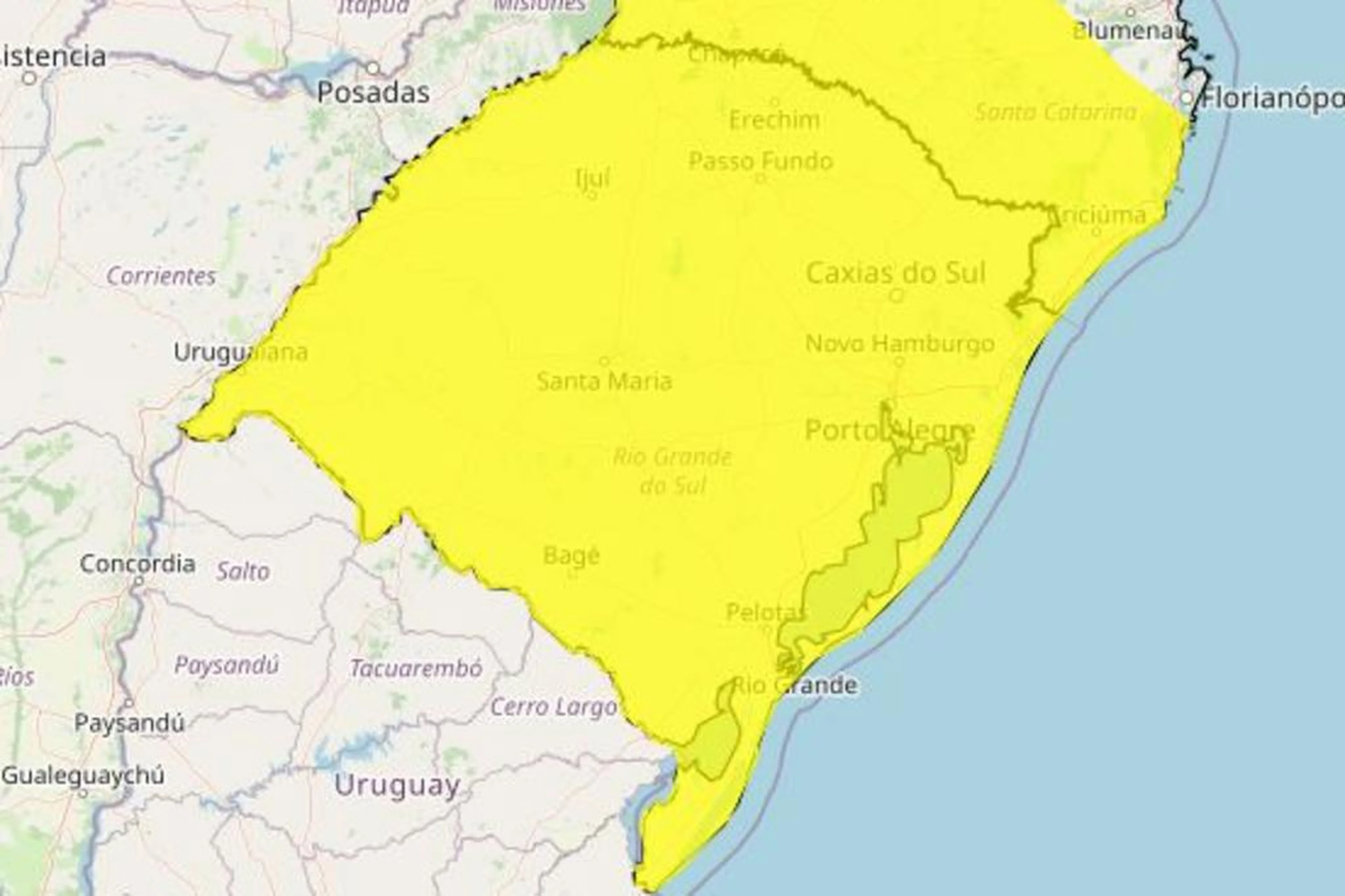 Inmet/Reprodução