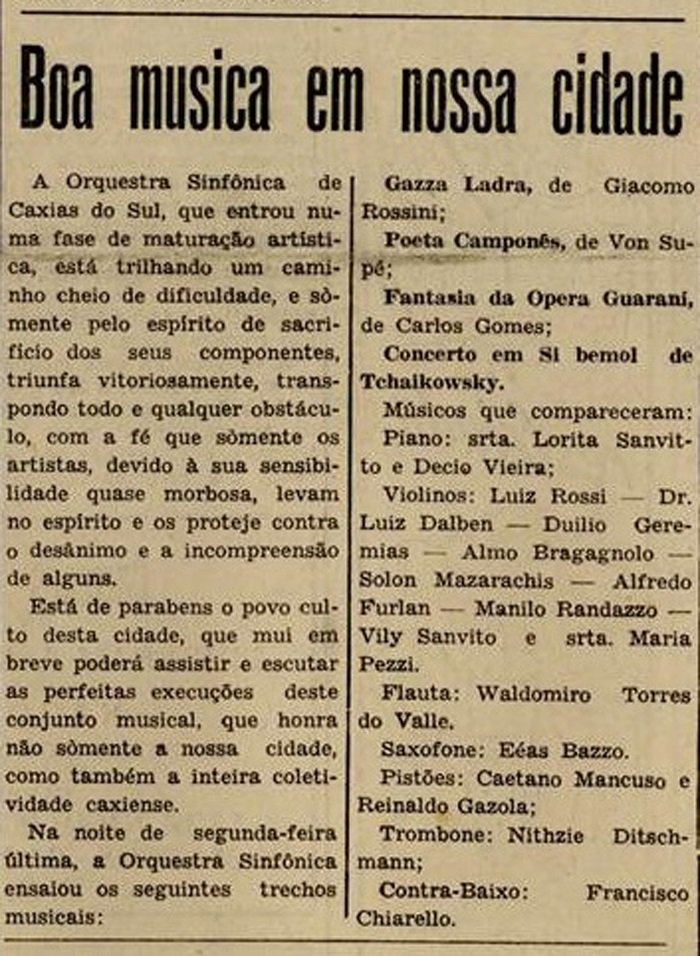 Jornal Pioneiro / Reprodução Jornal Pioneiro / Reprodução