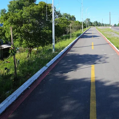 Ciclovia Desvio da Cerveja em Farroupilha.<!-- NICAID(15616739) -->