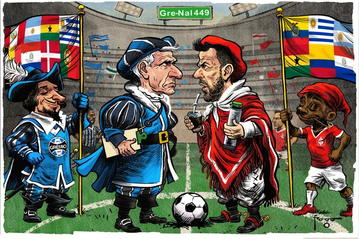 Gilmar Fraga,charge,Grenal449,Grenal / Agencia RBS