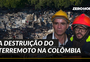 Terremoto na Colômbia: destruição na América Latina