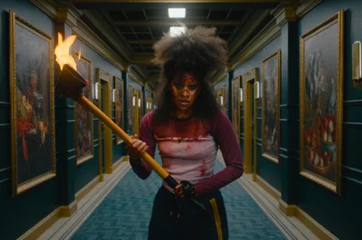ZAZIE BEETZ as Asia in New Line Cinema/Nocturna’s “They Will Kill You,” a Warner Bros. Pictures release.<!-- NICAID(16252588) -->