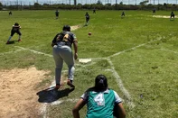 Campeonato Metropolitano de Softball e Kickimbal começou na manhã deste domingo (8), no campo esportivo da Praça Harrysson Curtys Testa, no bairro Anchieta, em Porto Alegre.<!-- NICAID(16220984) -->