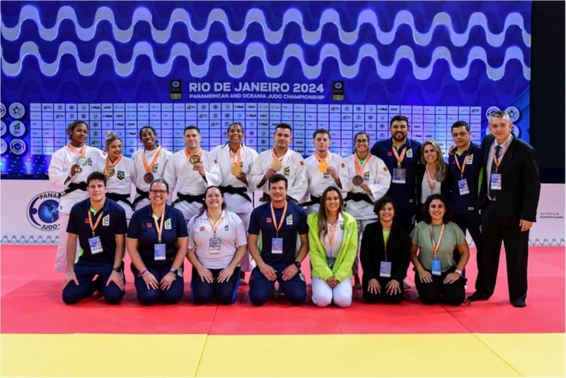 Seleção brasileira judô, Campeonato Pan e Oceania 2024