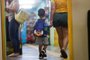 PORTO ALEGRE, RS, BRASIL - 14/02/2024 - Retorno das férias na rede de ensino infantil municipal. FOTO: JONATHAN HECKLER, AGÊNCIA RBS<!-- NICAID(15678813) -->