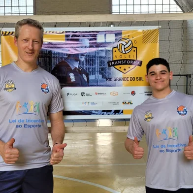 Gustavo Endres lança projeto de vôlei social em Passo Fundo com expectativa de atender 100 alunos