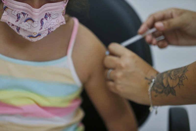 PORTO ALEGRE, RS, BRASIL,  19/01/2021- Vacinação infantil no posto IAPI. Foto: Lauro Alves / Agencia RBS<!-- NICAID(14993364) -->