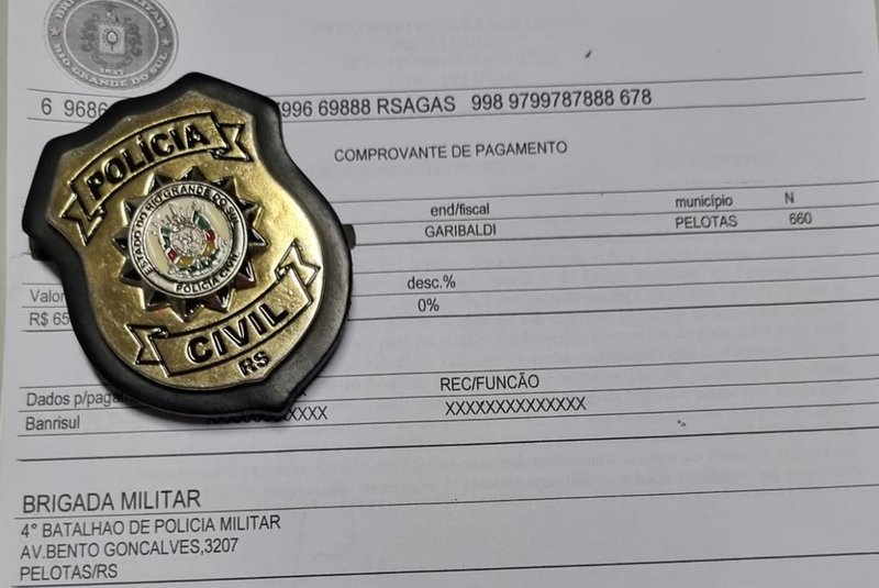 Homem é preso em Pelotas após se passar por PM para pegar dinheiro de empresário<!-- NICAID(15745470) -->