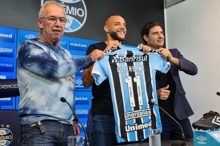 Veja o que disse Guilherme, novo reforço do Grêmio