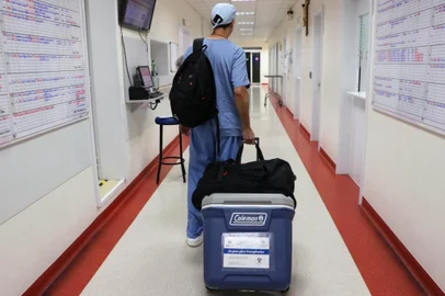 Doação múltipla de órgãos realizada em Passo Fundo deve impactar a vida de oito pacientes a espera de transplantes<!-- NICAID(15940420) -->