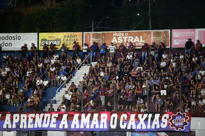CAXIAS DO SUL, RS, BRASIL, 06/02/2026. Caxias x Ypiranga, jogo válido pelas quartas de final do Campeonato Gaúcho 2026 (Gauchão 2026), e realizado no estádio Francisco Stédile (estádio Centenário). (Porthus Junior/Agência RBS)Indexador: Porthus Junior<!-- NICAID(16220741) -->