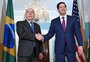 Após reunião para negociar tarifaço, Marco Rubio, ministro dos Estados Unidos, cita "reciprocidade"