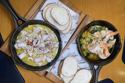 Gruta do Fado, Bacalhau à Bulhão, Lula à Guilho, rio de janeiro, destemperados<!-- NICAID(15993790) -->