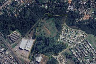 Área onde ficará centro logístico da Dallasanta em Gravataí<!-- NICAID(15881259) -->