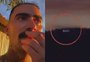 Influencer viraliza ao flagrar suposto OVNI em sítio no Paraná
