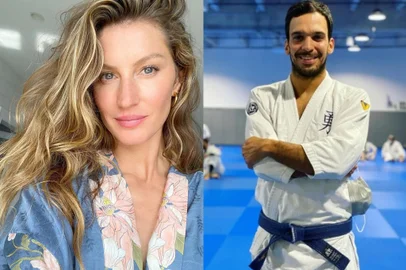 Gisele e o namorado, Joaquim Valente<!-- NICAID(15901451) -->