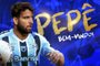 Pepê é o novo reforço do Grêmio. <!-- NICAID(15287631) -->
