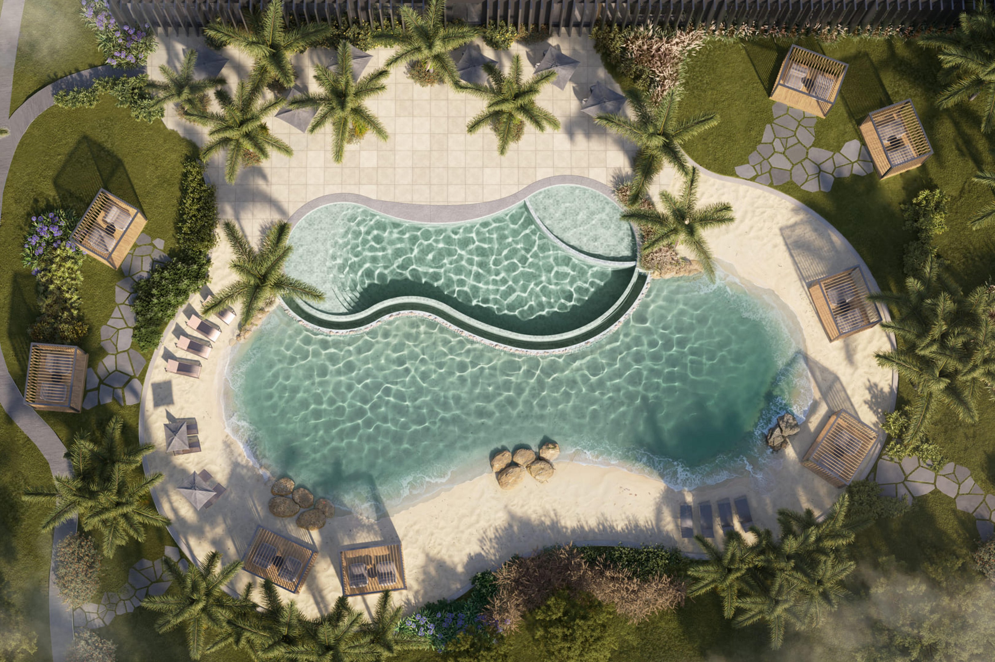 Condom&iacute;nio com praia artificial, agora na Regi&atilde;o Metropolitana