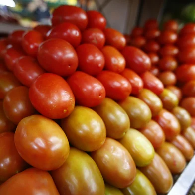 PORTO ALEGRE, RS, BRASIL, 08-10-2020: Alta do preço do tomate reflete na cesta básica e no balcão das fruteiras (FOTO FÉLIX ZUCCO/AGÊNCIA RBS, Editoria de Geral).<!-- NICAID(14612188) -->