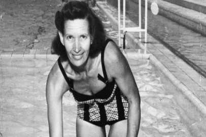 Maria Lenk, natação