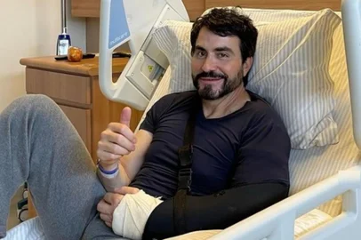 Padre Fabio de Melo no hospital<!-- NICAID(14953546) -->