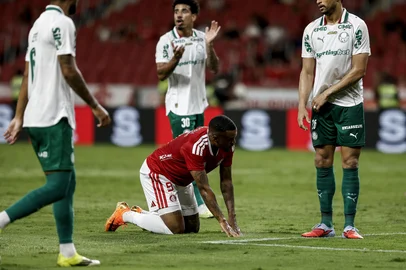 PORTO ALEGRE, RS, BRASIL, 12-02-2026: Internacional e Palmeiras pela terceira rodada do Brasileirão 2026. Fotos: Duda Fortes/Agencia RBS<!-- NICAID(16224826) -->