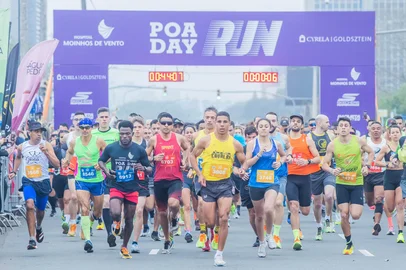 Circuito Poa Day Run reúne mais de 5 mil atletas neste domingo<!-- NICAID(15843632) -->