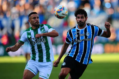 CAXIAS DO SUL, RS, BRASIL, 30/03/2024. Juventude x Grêmio, primeiro jogo da final do Campeonato Gaúcho (Gauchão 2024), realizado no estádio Alfredo Jaconi. (Porthus Junior/Agência RBS)<!-- NICAID(15721286) -->
