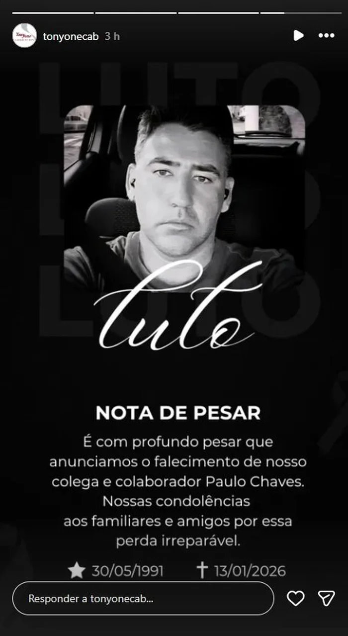 Instagram@tonyonecab / Reprodução