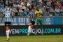 Grêmio x Cuiabá, na Arena, pela 3ª rodada do Brasileirão 2024Na foto: José Guilherme, lateral do Grêmio, em disputa com Jonathan Cafú<!-- NICAID(15740565) -->