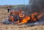 Rally de Erechim é suspenso temporariamente após veículo pegar fogo
