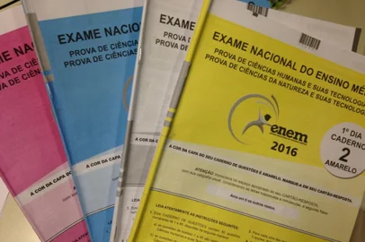Provas do Enem 2016.<!-- NICAID(12547681) -->