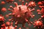 Projeção artística do coronavírus causador da doença covid-19, ilustração de Jonatan Sarmento/Agência RBS<!-- NICAID(14555468) -->