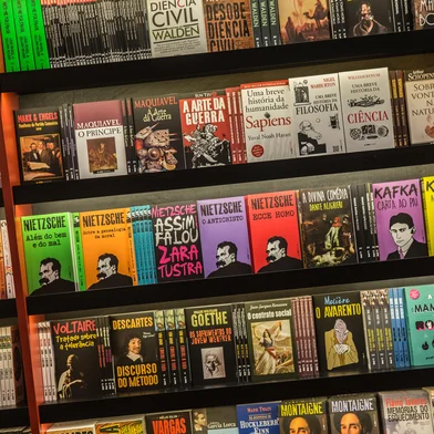 PORTO ALEGRE, RS, BRASIL - 26/03/2019Sócios da editora L&PM abrem livraria, a Pocket Store<!-- NICAID(14012413) -->