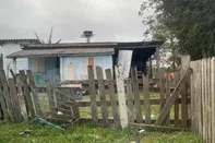 Casa alvo da Operação Laranjal 2 em Mostardas. Foto:  Divulgação<!-- NICAID(16105500) -->