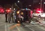 Policiais ficam feridos após colisão e capotamento na zona norte de Porto Alegre 