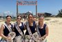 Embaixatrizes da Festa da Uva fazem divulgação do evento no Litoral Norte