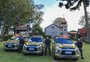 4º Batalhão de Polícia de Choque de Caxias do Sul recebe três novas viaturas semiblindadas 