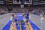 SACRAMENTO, CA - NOVEMBER 28: De'Aaron Fox #5 of the Sacramento Kings drives to the basket during the game against the Golden State Warriors during the In-Season Tournament on November 28, 2023 at Golden 1 Center in Sacramento, California. NOTE TO USER: User expressly acknowledges and agrees that, by downloading and or using this Photograph, user is consenting to the terms and conditions of the Getty Images License Agreement. Mandatory Copyright Notice: Copyright 2023 NBAE   Rocky Widner/NBAE via Getty Images/AFP (Photo by ROCKY WIDNER / NBAE / Getty Images / Getty Images via AFP)<!-- NICAID(15611653) -->
