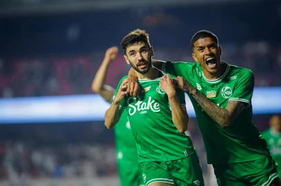 São Paulo x Juventude pela 37ª rodada do Brasileirão 2024 no Morumbis. Na foto: gol de Taliari.<!-- NICAID(15928827) -->