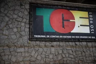 PORTO ALEGRE, RS, BRASIL, 28.07.2024: Como está o Tribunal de Contas do RS após a enchente ter afetado sua estrutura. Fotos: Duda Fortes/Agencia RBS<!-- NICAID(15817297) -->