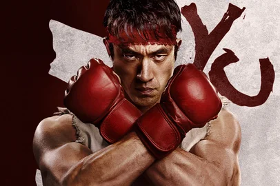 Andrew Koji como Ryu do Street Fighter no novo filme da franquia<!-- NICAID(16267202) -->