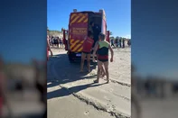 Corpo de jovem foi encontrado pelos bombeiros na tarde de domingo, na barra do Rio Tramandaí