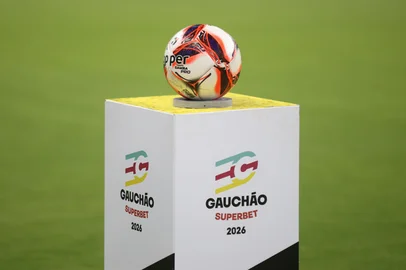 Bruno Todeschini / Agencia RBS PORTO ALEGRE, RS , BRASIL, 14-01-2026: Grêmio x São José, partida válida pela segunda rodada do Gauchão 2026, na Arena. O Tricolor terá que jogar sem público cumprindo punição aplicada pelo STJD. Foto: Bruno Todeschini/Agencia RBS<!-- NICAID(16204386) -->