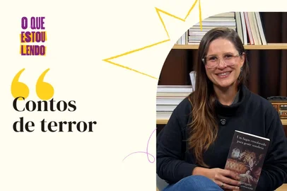 Larissa Guerra participa do O que Estou Lendo. Ela indica Um Lugar Ensolarado para Gente Sombria, de Mariana Enriquez.<!-- NICAID(16324731) -->